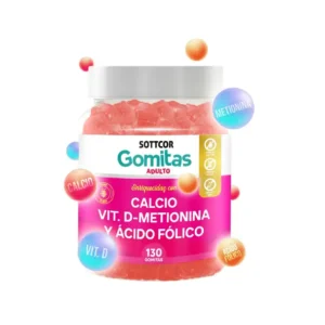 Gomitas Calcio adulto x 130