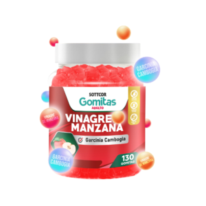 Gomitas Vinagre de Manzana adulto x 130
