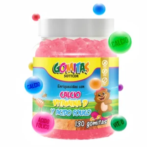 Calcio-Vit D Acido Folic Niños x 130